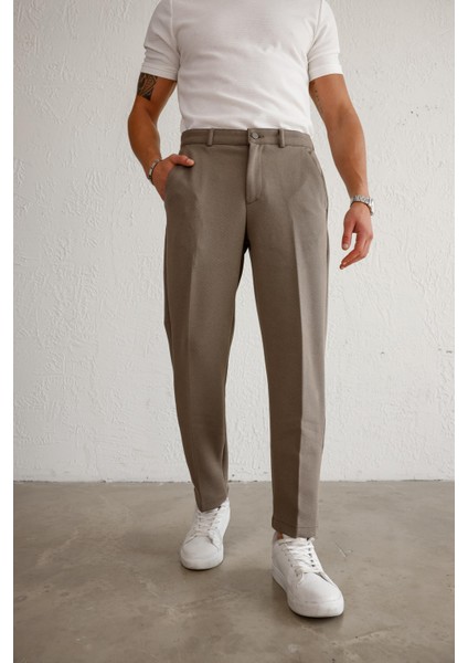 Erkek Rahat Kesim Vizon Pantolon