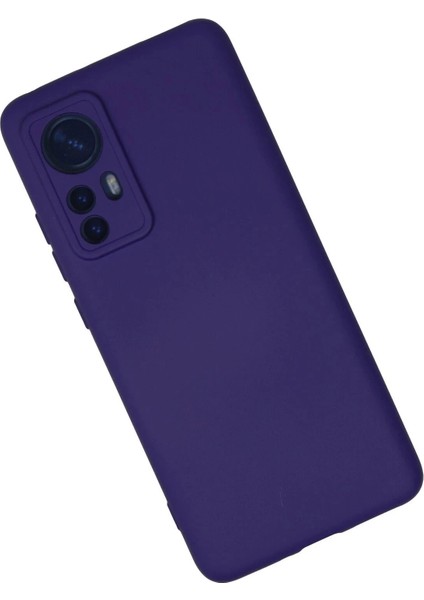 Bfs Xiaomi Mi 12 Kılıf Nano Içi Kadife Silikon - Mor fiyatları