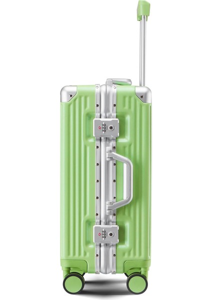 Joya Pc Policarbon 2'li Valiz Seti (Kabin ve Makyaj) Yeşil modelleri