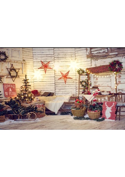 New Year.yeni Yıl,kumaş Pano 150X200