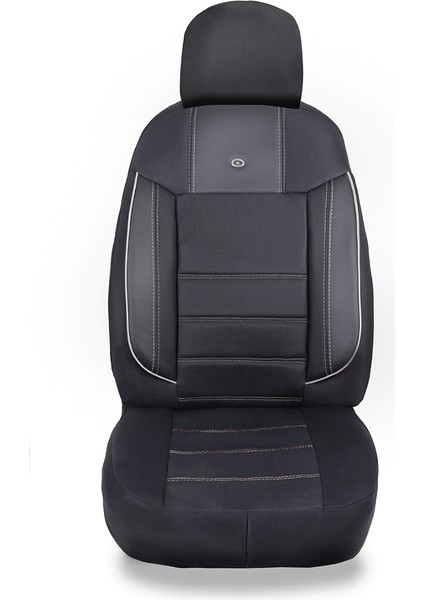 Citroen C-Elysee Sedan 2016 Aracınıza Uyum Sağlayan Tam Takım Oto Koltuk Kılıfı - Violet Beyaz fiyatları