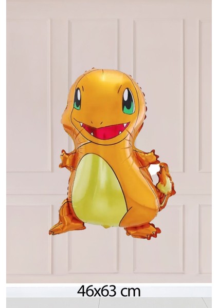 4lü Pokemon Folyo Balon Paketi - Charmander Squirtle Pikachu Bulbasaur Balon Paketi 4lü fırsatları