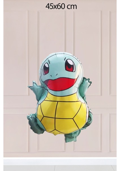 4lü Pokemon Folyo Balon Paketi - Charmander Squirtle Pikachu Bulbasaur Balon Paketi 4lü indirimleri