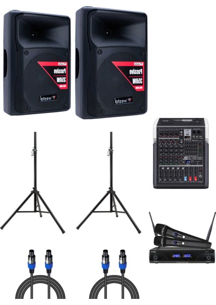 WSS-0800 Hoparlör Mağaza Dükkan Kafe Seslendirme ve Okul Anons Sistemi fiyatları