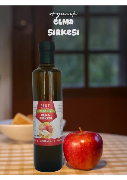 Organik Elma Sirkesi