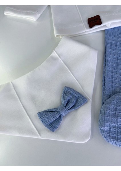 %100 Pamuk Yenidoğan Erkek Bebek 5 Parça Hastane Çıkış Seti indirimleri