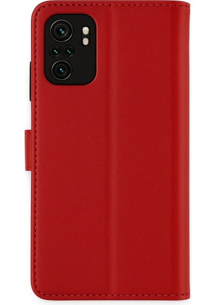 Bfs Xiaomi Mi Note 10 Trend S Plus Kapaklı Kılıf - Kırmızı