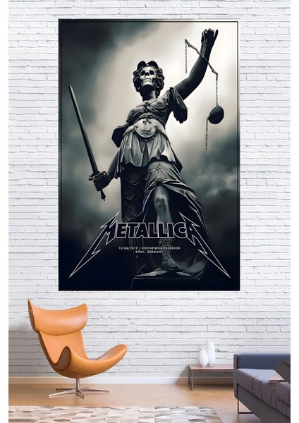 Metallica Ilahi Adelet Duvar Örtüsü Duvar Halısı Wall Tapestry