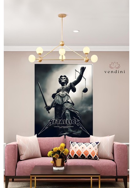 Metallica Ilahi Adelet Duvar Örtüsü Duvar Halısı Wall Tapestry fiyatları