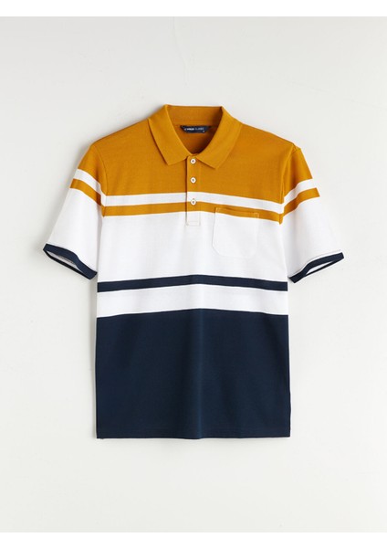 Yeni Sezon Polo Yaka Çizgili Pike Erkek Tişört indirimleri
