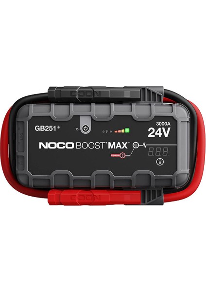 Noco Genius GB251 24V 3000AMP Ultrasafe Lityum Akü Takviye + Powerbank + LED Lamba