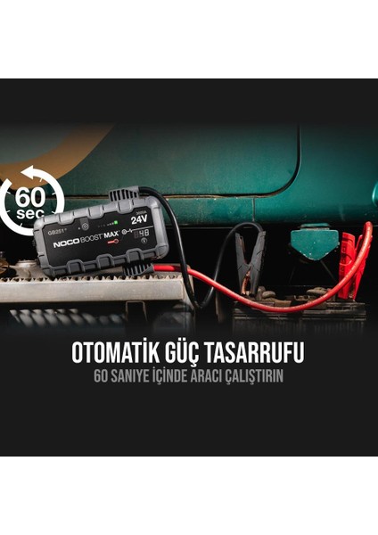 Noco Genius GB251 24V 3000AMP Ultrasafe Lityum Akü Takviye + Powerbank + LED Lamba fiyatları