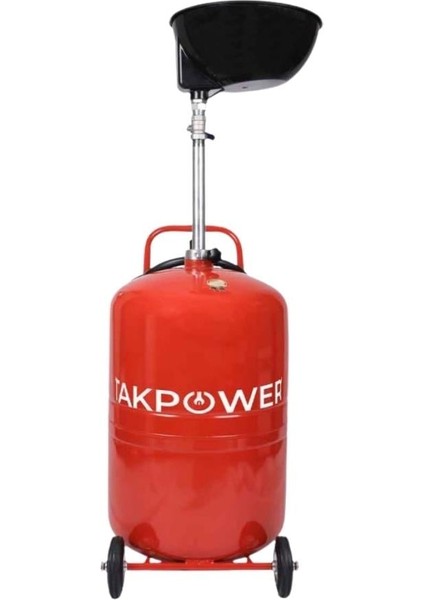 YB102 Havalı Yağ Boşaltma Tankı 100 Lt