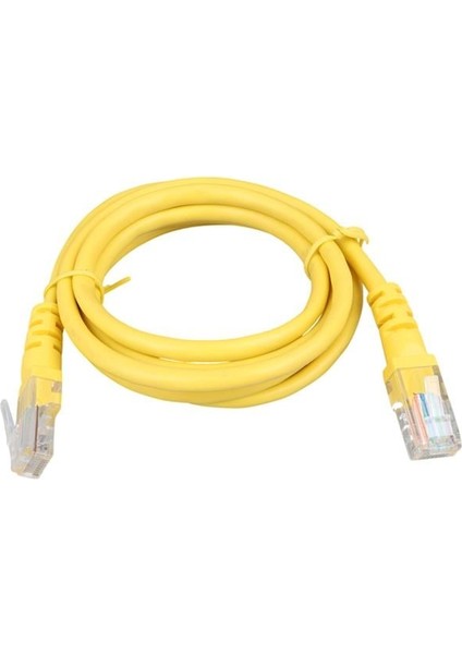 Powermaster Sarı 1.5 Metre Cat5 Ethernet Kablo (Refresh)