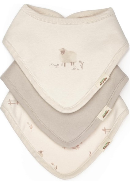 Bebek 3lü Fular %100 Organik Pamuk, Bebek ve Yenidoğan Serisi - CSY8191 fiyatları