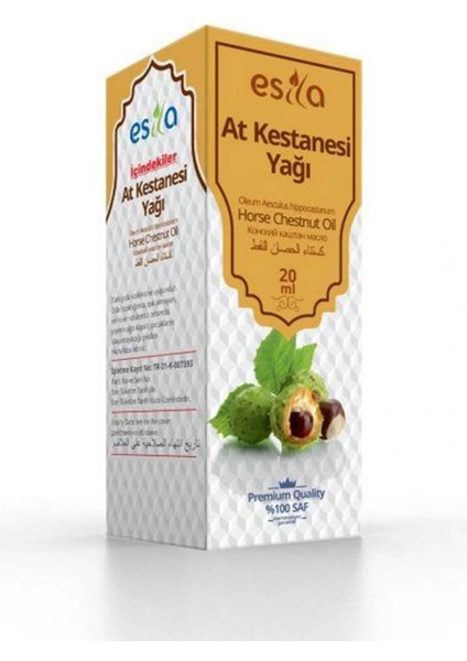 At Kestanesi Yağı 20 Ml.