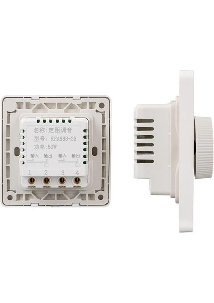 Magicvoice MV-608C 50 Watt Dimmer Trafolu Priz Tip Volume Kontrol Cihazı fiyatları