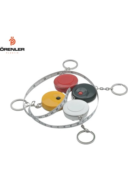 Mezura Otomatik Anahtarlık 1.5 Metre