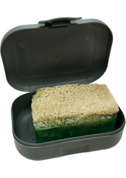 Sabun Saklama Çantalı Kabak Lifli Aloe Vera Sabunu fırsatları