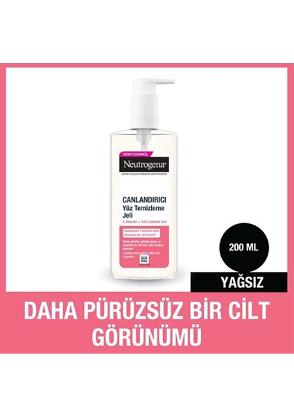 Canlandırıcı Yüz Temizleme Jeli