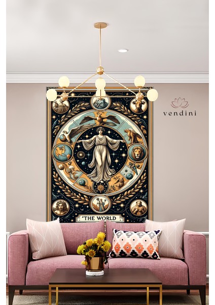 Tarot Serisi Duvar Örtüsü Duvar Halısı Wall Tapestry fiyatları