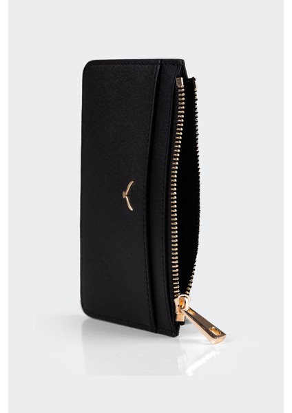 Hakiki Deri, El Yapımı, Kadın Kartlık, 5 Kart Yuvalı, 5507 Siyah fiyatları