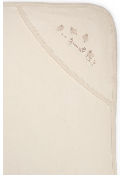 Bebek Şapkalı Battaniye %100 Organic Pamuk -Yenidoğan Serisi - CSY8194 fiyatları