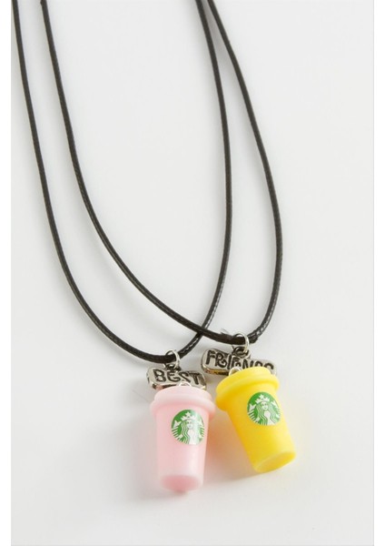 Ds-Derin Içecek Arkadaşlık Kolyeleri Çift Kolye-Siyah modelleri