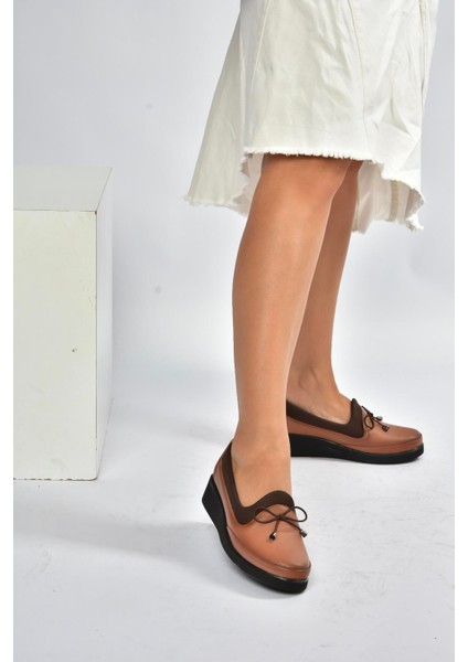 V555075003 Taba Hakiki Deri Comfort Ortopedik Taban Kadın Ayakkabı fiyatları