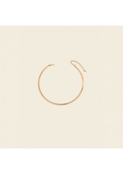 Altın Kaplama Zarif Choker modelleri