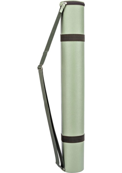 Deri Proje Tüpü (Proje Taşıma Çantası) Mint Yeşili