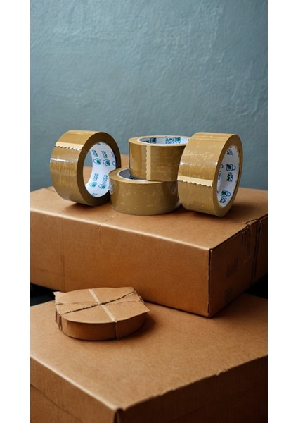 67 mm x 100 Taba Renkli Hotmelt Koli Bandı -Kahverengi -Shrinkli Paketli modelleri