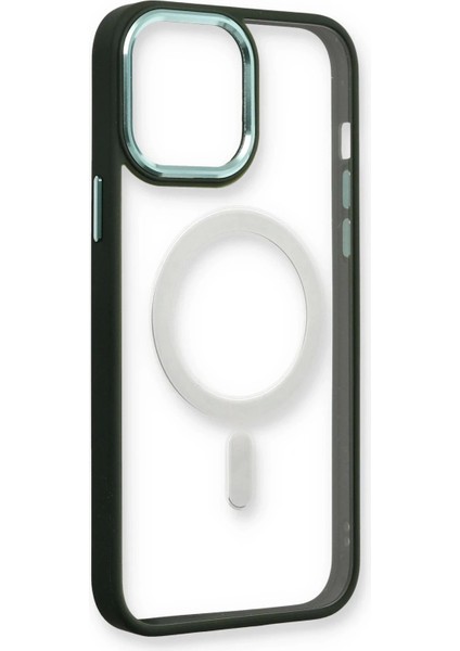 Bfs iPhone 14 Pro Kılıf Room Magneticsafe Silikon - Köknar Yeşili fırsatları
