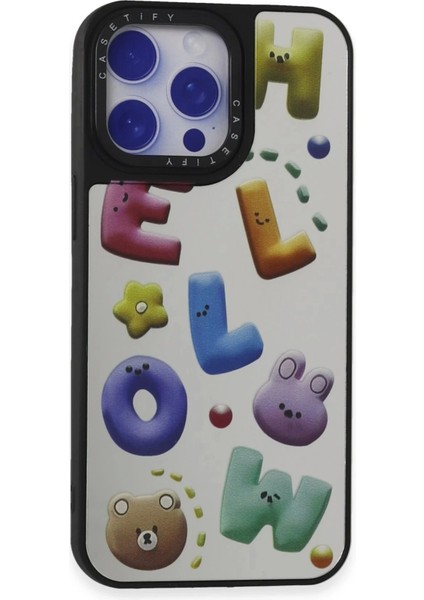 Bfs iPhone 15 Pro Max Kılıf Mirror Desenli Kapak - Mirror - 15