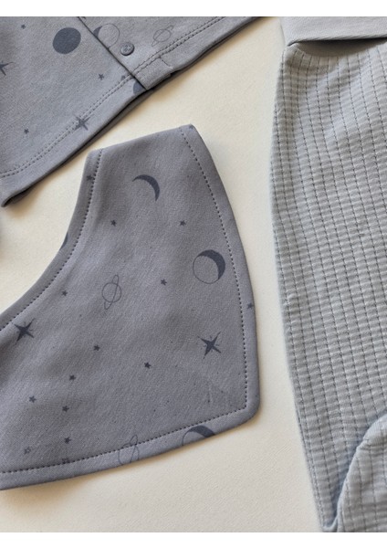 %100 Pamuk Yenidoğan Erkek Bebek 5 Parça Hastane Çıkış Seti indirimleri