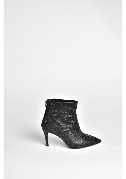 V572127214 Siyah Sim Taşlı Ince Topuklu Abiye Bot indirimleri