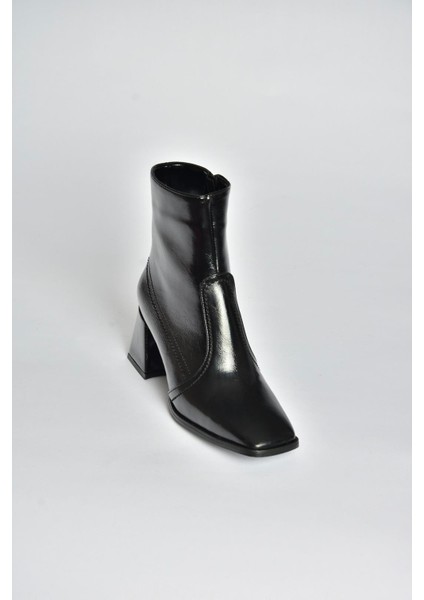 V848256460 Siyah Rustik Kalın Topuklu Kadın Ayakkabı indirimleri