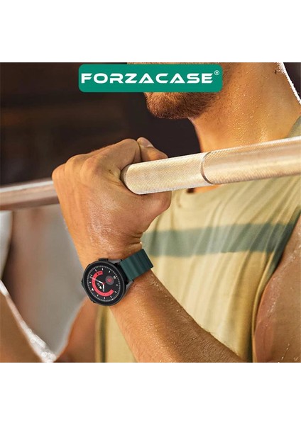 Huawei Watch Ultimate 2 ile Uyumlu Ocean Oluklu Silikon Kordon Kayış - FC143 fırsatları