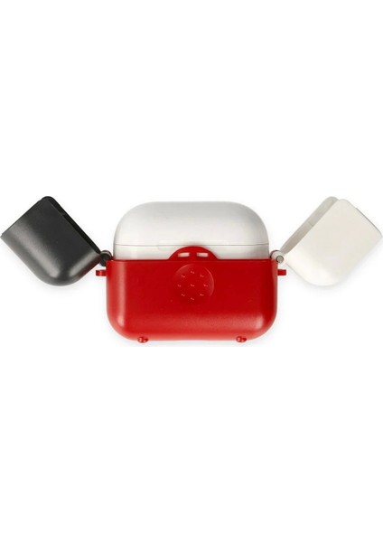 Bfs Airpods 3 (3.nesil) Basmalı Kılıf - Kırmızı-Siyah-Beyaz fiyatları
