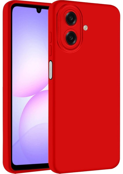 Bfs Samsung Galaxy A07 First Silikon - Kırmızı