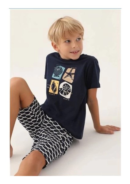 Arnetta 2981-2 Erkek Çocuk Bermuda Takım