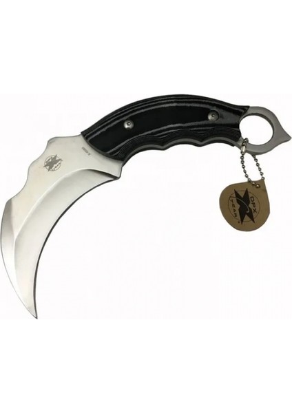 Gear Scorpion x 0580 Kaarambit Outdoor Bıçak 20 cm - Kılıflı