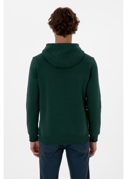 Erkek Koyu Yeşil Sweatshirt 50315582-VR079 indirimleri