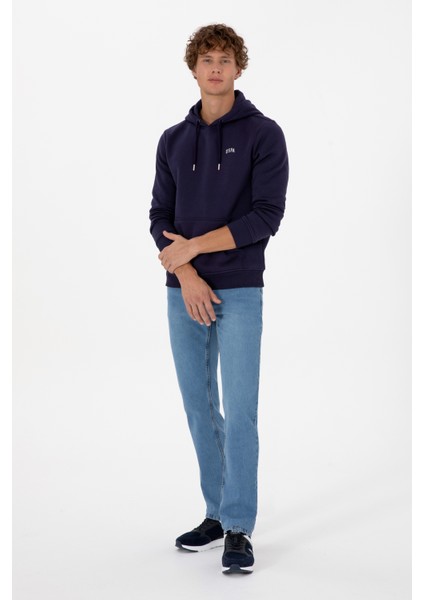 Erkek Mürdüm Sweatshirt 50315582-VR074 fırsatları