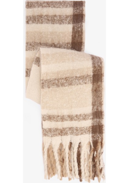 Renkli Belinda Çizgili Yumuşak Dokulu Atkı fiyatları