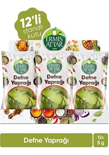 Defne Yaprağı 5 Gram 12'li Ermiş Attar
