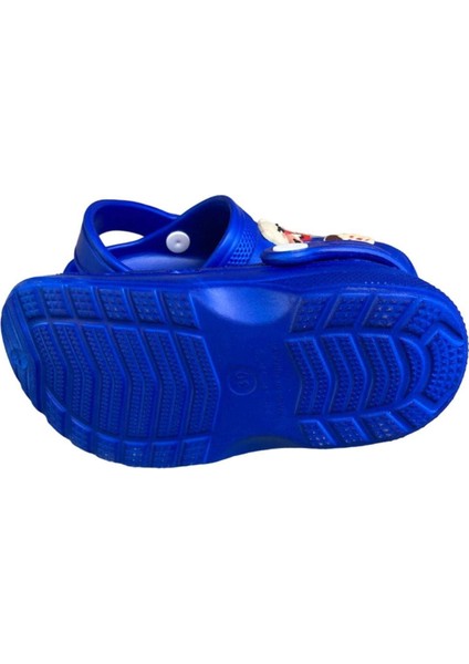 Erkek Çocuk Örümcek Adam Sticker Cross Havuz Kreş Bahçe Günlük Terlik modelleri