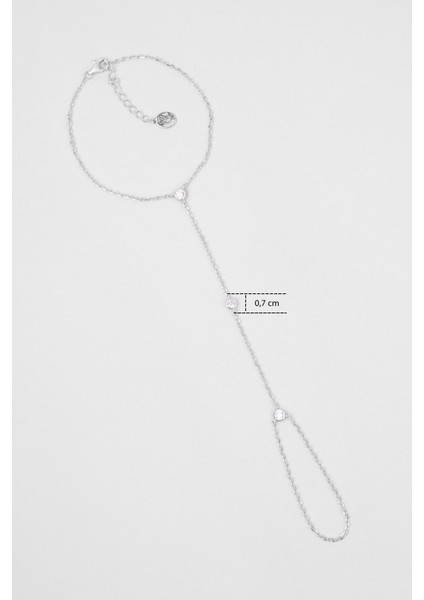 Minimalist 18 Ayar Beyaz Altın Kaplama 24 cm Gümüş Şahmeran modelleri