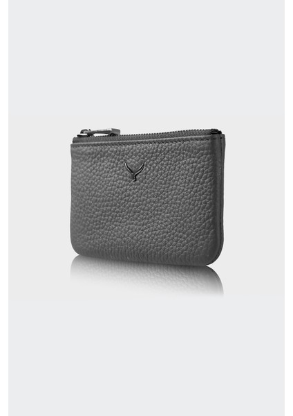 Hakiki Deri, El Yapımı, Bozuk Para Cüzdanı, Gümüş Renk Fermuar, 3002 Siyah fiyatları