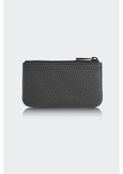 Hakiki Deri, El Yapımı, Bozuk Para Cüzdanı, Gümüş Renk Fermuar, 3002 Siyah modelleri